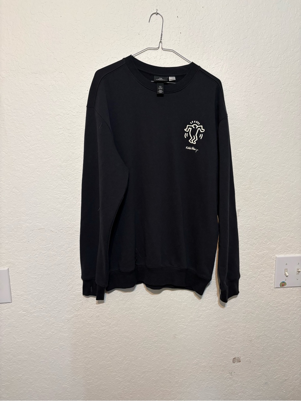 H&M Keith Haring Crewneck Sweater  Artwork